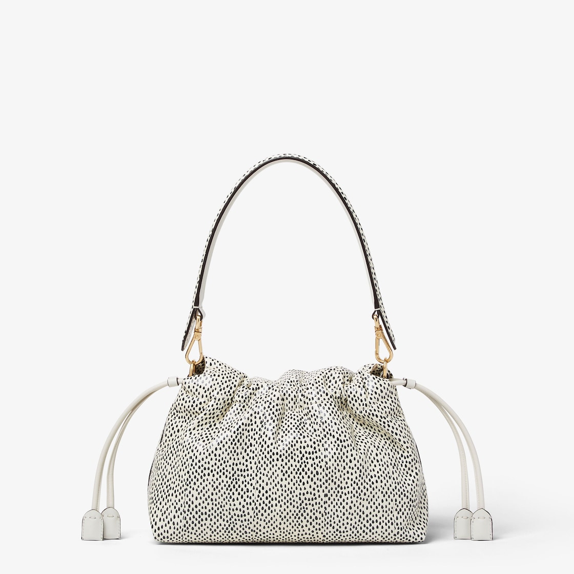 FENDI Mamma Baguette Medium White printed elaphe bag - Image 2